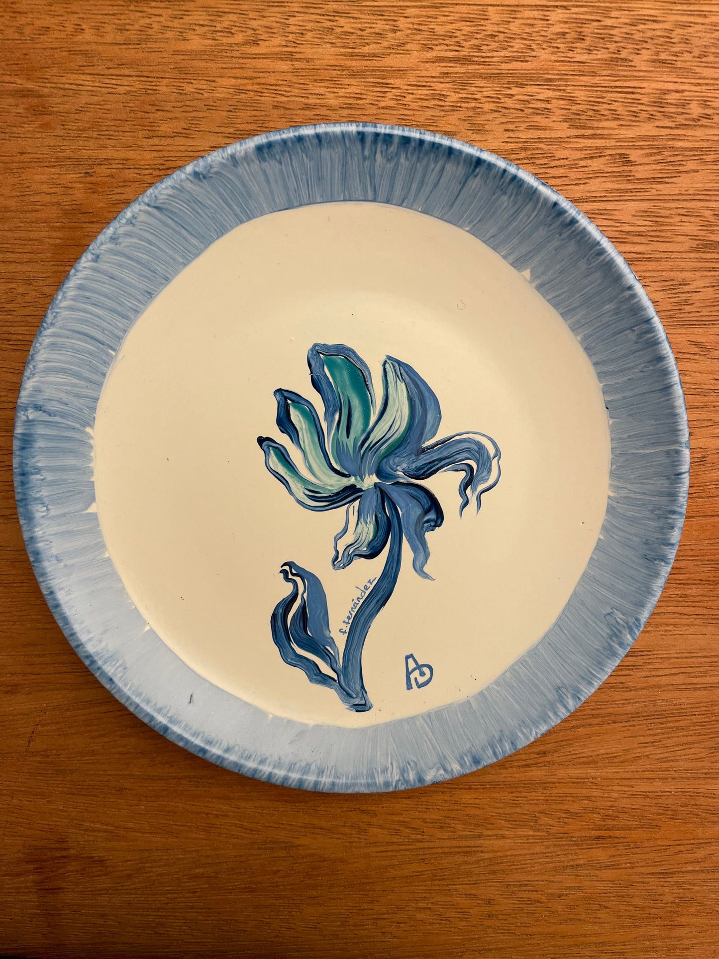 Plato Blue Flower